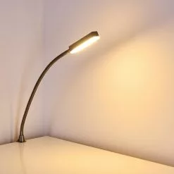 Hofstein Alamo Bettleuchte Nickel-Matt, 1-flammig, Bewegungsmelder -Leseleuchten Speichern alamo bettleuchte h3306895 13