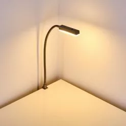 Hofstein Alamo Bettleuchte Nickel-Matt, 1-flammig, Bewegungsmelder -Leseleuchten Speichern alamo bettleuchte h3306895 8