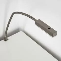 Hofstein Alamo Bettleuchte Nickel-Matt, 1-flammig, Bewegungsmelder -Leseleuchten Speichern alamo bettleuchte h3306895 9