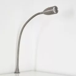 Hofstein Alsea Bettleuchte LED Nickel-Matt, 1-flammig, Bewegungsmelder -Leseleuchten Speichern alsea bettleuchte h3306918 12