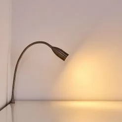 Hofstein Alsea Bettleuchte LED Nickel-Matt, 1-flammig, Bewegungsmelder -Leseleuchten Speichern alsea bettleuchte h3306918 4