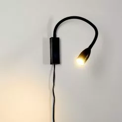 Hofstein Alsea Bettleuchte LED Schwarz, 1-flammig, Bewegungsmelder 25 Hofstein Alsea Bettleuchte LED Schwarz, 1-flammig, Bewegungsmelder -Leseleuchten Speichern alsea bettleuchte h3311790 7