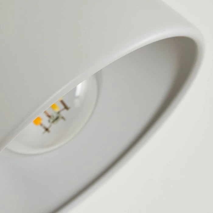 Hofstein Ambousi Wandleuchte Chrom, Weiß, 1-flammig 6 Hofstein Ambousi Wandleuchte Chrom, Weiß, 1-flammig – Bild 6