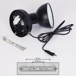 Hofstein Ambousi Wandleuchte Chrom, Schwarz, 1-flammig -Leseleuchten Speichern ambousi wandleuchte h3409541 4