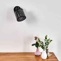 Hofstein Antalya Wandleuchte Schwarz, 1-flammig -Leseleuchten Speichern antalya wandleuchte h3330449 14