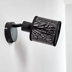 Hofstein Antalya Wandleuchte Schwarz, 1-flammig -Leseleuchten Speichern antalya wandleuchte h3330449 18