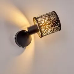 Hofstein Antalya Wandleuchte Schwarz, 1-flammig -Leseleuchten Speichern antalya wandleuchte h3330449 7