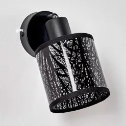 Hofstein Antalya Wandleuchte Schwarz, 1-flammig -Leseleuchten Speichern antalya wandleuchte h3330449 8