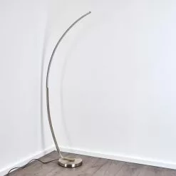 Hofstein Antares Bogenlampe LED Nickel-Matt, 1-flammig -Leseleuchten Speichern antares bogenlampe h3266144 do4 12