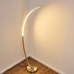 Hofstein Antares Bogenlampe LED Nickel-Matt, 1-flammig -Leseleuchten Speichern antares bogenlampe h3266144 do4 13