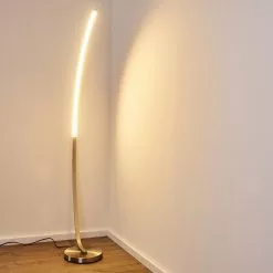 Hofstein Antares Bogenlampe LED Nickel-Matt, 1-flammig -Leseleuchten Speichern antares bogenlampe h3266144 do4 15