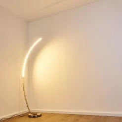 Hofstein Antares Bogenlampe LED Nickel-Matt, 1-flammig -Leseleuchten Speichern antares bogenlampe h3266144 do4 17