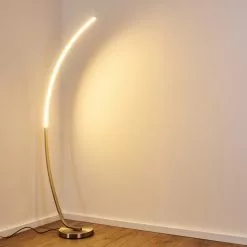 Hofstein Antares Bogenlampe LED Nickel-Matt, 1-flammig -Leseleuchten Speichern antares bogenlampe h3266144 do4 19