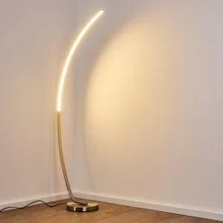 Hofstein Antares Bogenlampe LED Nickel-Matt, 1-flammig -Leseleuchten Speichern antares bogenlampe h3266144 do4 4