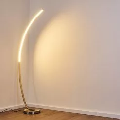 Hofstein Antares Bogenlampe LED Nickel-Matt, 1-flammig -Leseleuchten Speichern antares bogenlampe h3266144 do4 8