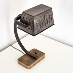 Hofstein Anvik Tischleuchte Grau, Rostfarben, Braun, 1-flammig -Leseleuchten Speichern anvik tischleuchte h3350485 12