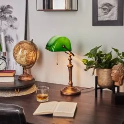 Hofstein Argyle Tischleuchte Bronze, 1-flammig -Leseleuchten Speichern argyle tischleuchte h3555705 10