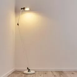 Hofstein Arild Stehleuchte Silber, Wei&szlig;, 1-flammig -Leseleuchten Speichern arild stehleuchte h3319536 13