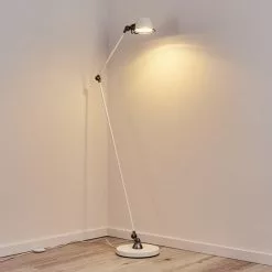 Hofstein Arild Stehleuchte Silber, Wei&szlig;, 1-flammig -Leseleuchten Speichern arild stehleuchte h3319536 4