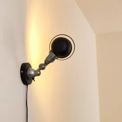 Hofstein Arild Wandleuchte Schwarz, Silber, 1-flammig -Leseleuchten Speichern arild wandleuchte h3319475 7