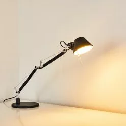 Artemide TOLOMEO MICRO Tischleuchte Schwarz, 1-flammig -Leseleuchten Speichern artemide tolomeo micro tischleuchte a011830 10