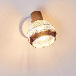 Hofstein Bariloche Wandleuchte Chrom, Wei&szlig;, 1-flammig -Leseleuchten Speichern bariloche wandleuchte h3322499 10