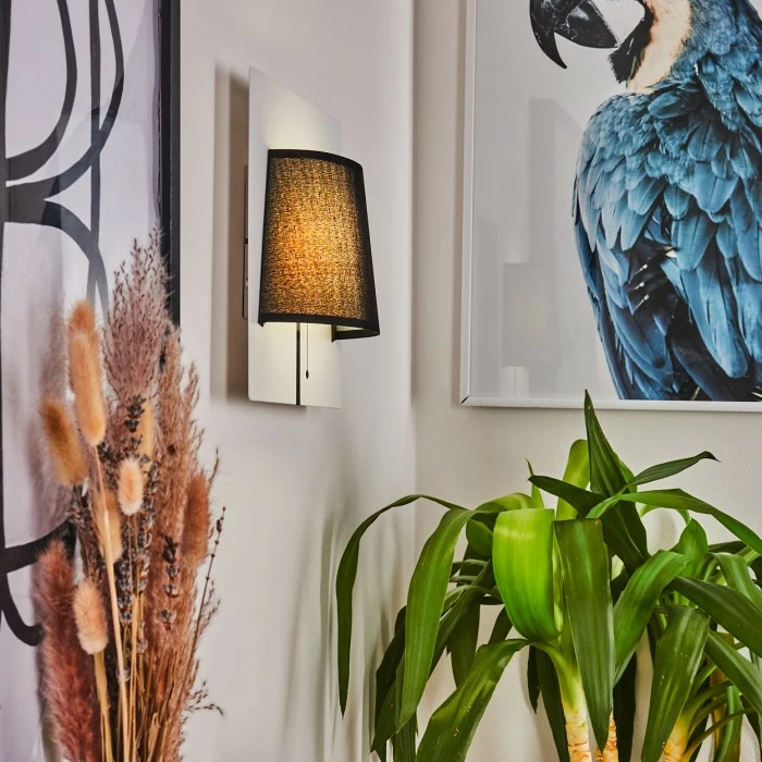 Hofstein Beaverton Wandleuchte LED Weiß, 1-flammig 7 Hofstein Beaverton Wandleuchte LED Weiß, 1-flammig – Bild 7