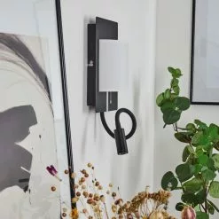 Hofstein Beaverton Wandleuchte LED Schwarz, 2-flammig -Leseleuchten Speichern beaverton wandleuchte h3560617 11