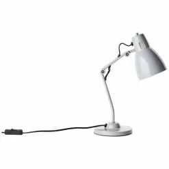 Brilliant Leuchten Brilliant Bailie Tischleuchte Grau, 1-flammig -Leseleuchten Speichern brilliant bailie tischleuchte 94591 22 2