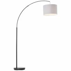 Brilliant Leuchten Aike Stehlampe Schwarz, 1-flammig -Leseleuchten Speichern brilliant leuchten aike stehlampe 93182 22 5