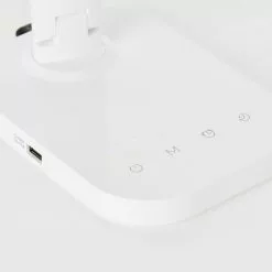 Brilliant Leuchten Vicari Tischleuchte LED Wei&szlig;, 1-flammig -Leseleuchten Speichern brilliant leuchten vicari tischleuchte g93102 05 7