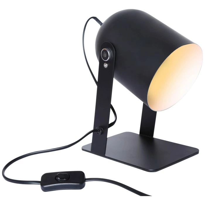 Brilliant Leuchten Brilliant Yan Tischleuchte Schwarz, 1-flammig 3 Brilliant Leuchten Brilliant Yan Tischleuchte Schwarz, 1-flammig – Bild 3