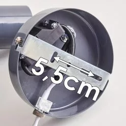 Hofstein Caney Wandleuchte Anthrazit, 1-flammig -Leseleuchten Speichern caney wandleuchte h3316535 23