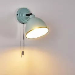 Hofstein Catharine Wandleuchte Blau, Schwarz, 1-flammig -Leseleuchten Speichern catharine wandleuchte h3316917 2