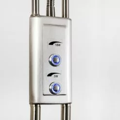 Hofstein Donna Deckenfluter LED Nickel-Matt, 1-flammig -Leseleuchten Speichern donna deckenfluter h166148 13