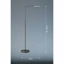 Honsel Leuchten Fischer & Honsel Nami Stehleuchte LED Schwarz, 1-flammig -Leseleuchten Speichern fischer honsel nami stehleuchte 40408 3