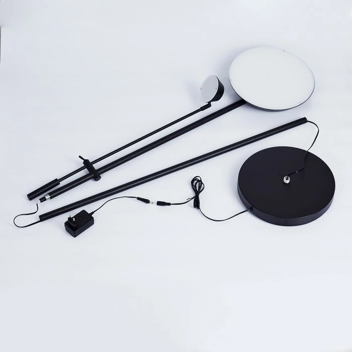 Hofstein Florida Deckenfluter LED Schwarz, 2-flammig 5 Hofstein Florida Deckenfluter LED Schwarz, 2-flammig – Bild 5