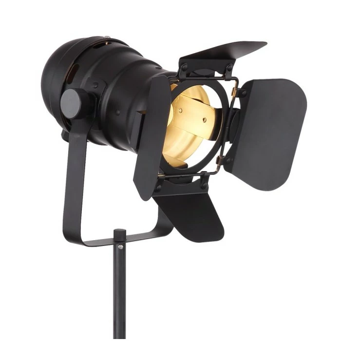 Globo EGON Stehleuchte Schwarz, 1-flammig 3 Globo EGON Stehleuchte Schwarz, 1-flammig – Bild 3