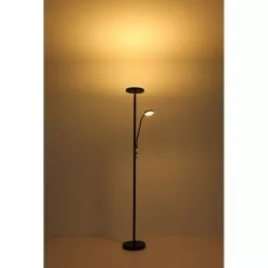 Globo ERNST Stehleuchte LED Schwarz, 1-flammig 19 Globo ERNST Stehleuchte LED Schwarz, 1-flammig -Leseleuchten Speichern globo ernst stehleuchte 59092 7