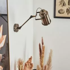 Hofstein Guynemer Wandleuchte Bronze, Antik, 1-flammig -Leseleuchten Speichern guynemer wandleuchte h3565704 1