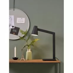 It's about Romi Biarritz Tischleuchte Schwarz, 1-flammig