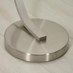 Hofstein Kimbolton Bogenlampe LED Nickel-Matt, 1-flammig -Leseleuchten Speichern kimbolton bogenlampe h3266298 do4 5