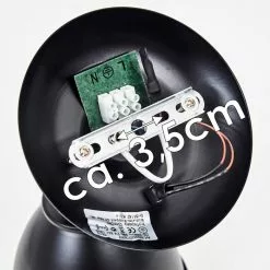 Hofstein Koppom Wandleuchte Schwarz, 1-flammig -Leseleuchten Speichern koppom wandleuchte h3013007 do2 21