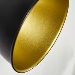 Hofstein Koppom Wandleuchte Schwarz, 1-flammig -Leseleuchten Speichern koppom wandleuchte h3013007 do2 9