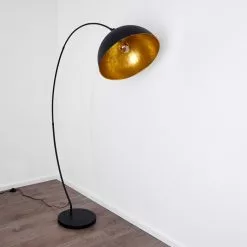 Hofstein Miranda Bogenlampe Schwarz, 1-flammig -Leseleuchten Speichern miranda bogenlampe h3344750 19