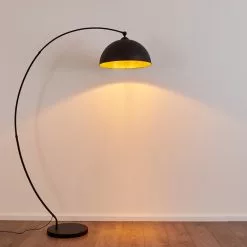 Hofstein Miranda Bogenlampe Schwarz, 1-flammig -Leseleuchten Speichern miranda bogenlampe h3344750 7