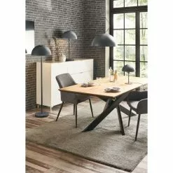 Nino Leuchten KALISTO Tischleuchte Anthrazit, 1-flammig