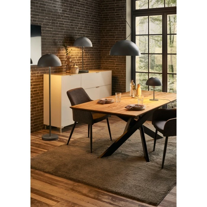 Nino Leuchten KALISTO Tischleuchte Anthrazit, 1-flammig 2 Nino Leuchten KALISTO Tischleuchte Anthrazit, 1-flammig – Bild 2