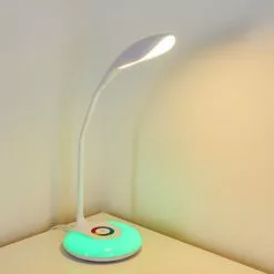 Hofstein Paphos Tischleuchte LED Weiß, 1-flammig, Farbwechsler -Leseleuchten Speichern paphos tischleuchte h3326404 11