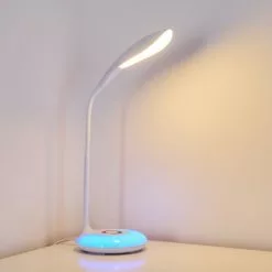 Hofstein Paphos Tischleuchte LED Weiß, 1-flammig, Farbwechsler -Leseleuchten Speichern paphos tischleuchte h3326404 2